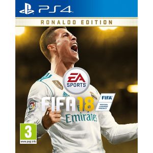 FIFA 18 - Ronaldo Edition - PlayStation 4 Sp&eacute;ciale Italien - Occasion