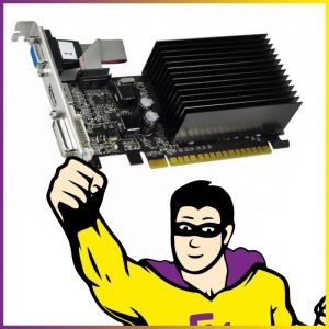 Carte Graphique Gainward Nvidia GF210 1Go NEAG2100HD06-1193H PCI-e HDMI DVI - Occasion