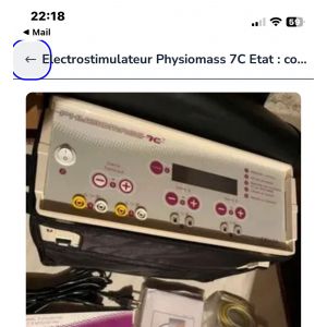 ItalieAPPAREIL D&#39;ÉLECTROTHÉRAPIE PHYSIOMASS 9C GC TECHNOLOGY - Occasion