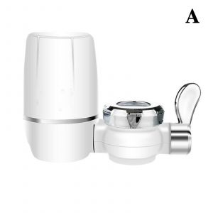 Purificateur d'eau de robinet avec cartouche de filtre en céramique lavable, filtre à eau de robinet pour robinet de cuisine domestique percolateur K3X0 - Occasion