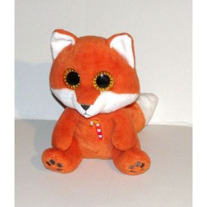 Peluche Renard Candy Pets Gipsy - Doudou Renard Assis 26 Cm - Occasion