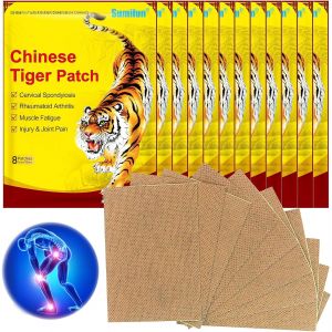Letnerny-Patchs Anti-Douleur, 96 Pièces / 12 Paquets Patch Anti Douleur, Patch De Soulagement De La Douleur, Améliorer Circulation Sanguine, Pour Les Soins De La Douleur Articulaire De La Taille, Du - Occasion