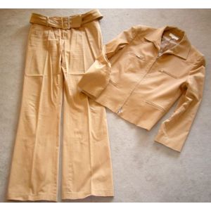 Tailleur Pantalon Lynn Adler Couleur Café Taille 44 - Occasion