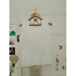 D&eacute;bardeur Blanc 42 Xl Afibel. - Occasion