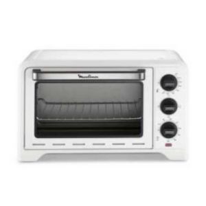 Mini Four électrique Moulinex 034-B1 19 litres 19lFonctionne parfaitement chauffe rapidement et permet de griller réchauffer ou cuire facilement 1380 W Mode de cuisson Grill four classique blanc - Occasion