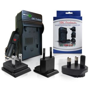 ABC Products® Remplacement Panasonic Lumix CGA-S007 / CGA-S007E / CGA-S007A / S007 Appareil photo Batterie Chargeur - Occasion
