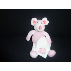 DOUDOU SOURIS ET SON MOUCHOIR BABYNAT 1700526 - Occasion
