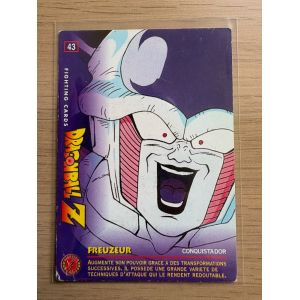 Carte 043 Dragon Ball Fighting Cards 43 Fr Dbz Freezer "Freuzeur" Non Gratt&eacute;e Panini - Occasion