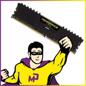 8GB RAM DDR4 Corsair CMK8GX4M1A2666C16 PC4-21300 2666 Mhz SODIMM CL18 1.2V 1Rx8 - Occasion