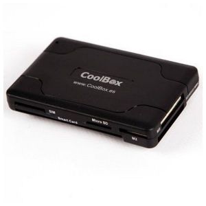 Lecteur De Cartes Intelligentes Coolbox Cre-065 Usb 2.0 Noir - Occasion