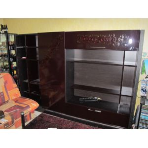 Meuble De Salon Marron Bois - Occasion