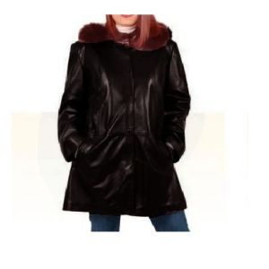 Veste Peau Trappers Compagny Warpper's Parka Longue Manteau Cuir Grande Taille 54 56 Marron Canadienne Cuire Huile Agneau Capuche Fourrure Chaud Maron Chocolat Blouson Coat Long Canadien Grand Imper - Occasion