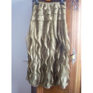 Jupe Longue Hétéroclite Taille 1 Polyamide 50%,Acrylique 45%,Laine 5%,Doublure 100%Polyamide. - Occasion