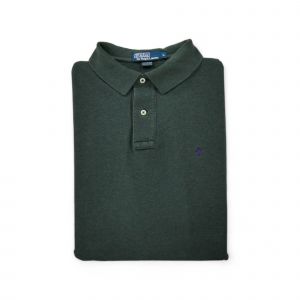 Reconditionné - Polo Manches Longues Homme Gris - Taille L - Homme - Gris - Occasion