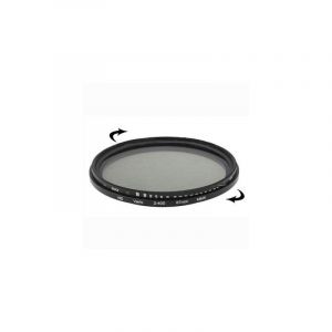 Filtre à Densité Neutre Variable réglable ND de la de 67mm ND ND 2 au ND 400 - Occasion