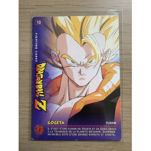 Carte 010 Dragon Ball Fighting Cards 10 Fr Dbz Gogeta Non Grat&eacute;e Panini - Occasion