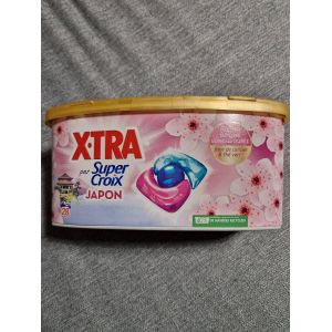Lessive capsule xtra par super croix japon 28 lavages - Occasion