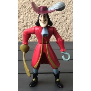 Figurine Capitaine Crochet, Walt Disney, Dessin Animé, Peter Pan - Occasion