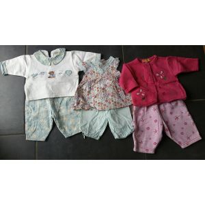 Lot De 3 Ensembles 3 Mois Kimbaloo, Cocoon - Occasion