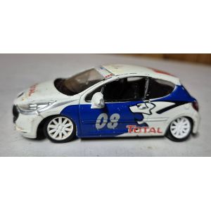 Voiture Miniature Norev Jet Car Peugeot 207 Rc 1/43-Norev - Occasion