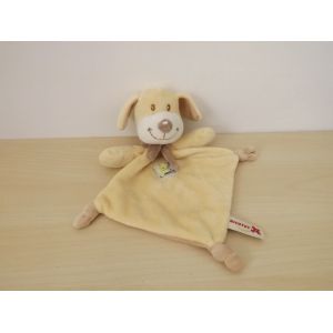 Doudou Chien Jaune Beige Nicotoy - Occasion