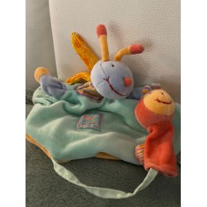 Peluche Doudou Moulin Roty Zephir Et Zoe - Occasion