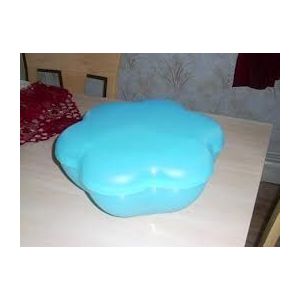 Saladier Fleur Bleu Tupperware Neuf - Occasion