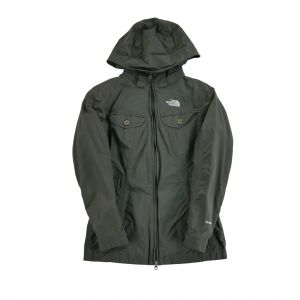 Reconditionné - Veste The North Face Hyvent - Taille Xs - Femme - Marron - Occasion
