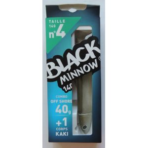 Fiiish Leurres Poisson Black Minnow Taille 140 N°4 40g - Occasion