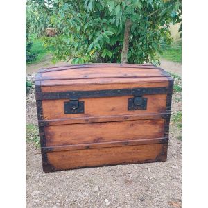 Ancienne Malle En Bois ( N°2) - Occasion