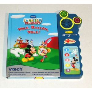 La maison de mickey livre interactif Vtech livre parlant musical&eacute;ducatif - magi livre disney vole ballon - Occasion