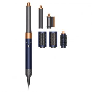 Fer À Coiffer Multistyle Dyson Airwrap Complete Long Hs05 Bleu Foncé/Cuivre (395899-01) - Occasion