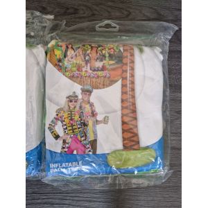 Palmier gonflable tropical 1.80 cm décoration lot de 6 - Occasion