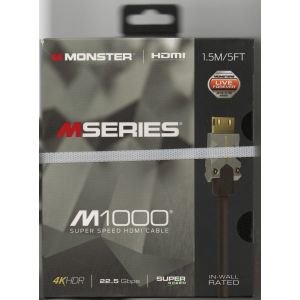 Cable HDMI Monster M1000 4K 22.5GBPS 1,5 Mètre jamais servi - Occasion