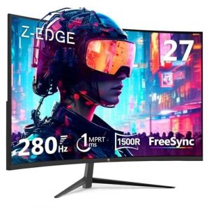 Moniteur Gaming incurvé Z Z-Edge 27 Pouces 240 Hz Full HD LED luminosité 350 CD/m² - Occasion