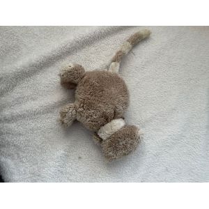 Doudou Peluche Souris Chat Beige Dimpel Lucienne - Occasion