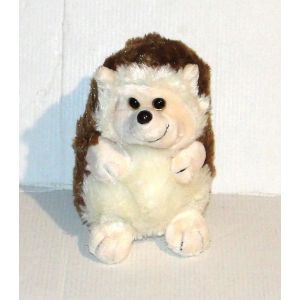 doudou herisson marron cr&ecirc;me gipsy - Occasion