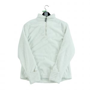 Reconditionné - Pull Polaire The North Face - Taille L - Femme - Blanc - Occasion