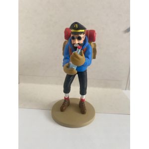 Figurine Collection Tintin Officielle Herg&eacute; Ed Moulinsart Haddock Alpiniste Et La Bouteille Vide - Occasion