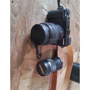 Panasonic Lumix Gx3 16 mpix + Objectif 14/140 (28/280) + Objectif macro Olympus 60mm - Occasion