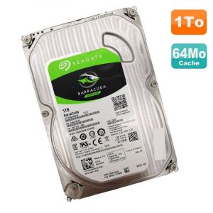 Disque Dur 1To SATA 3.5" Seagate BARRACUDA ST1000DM010 2EP102-500 0WN524 CC43 - Occasion