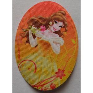 Princesse Belle De Belle Et La Bête Ecusson Patch Thermocollant Ovale Princesses Disney 2022j - Occasion