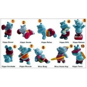 Figurine Kinder Surprise Hippo N°4 - Occasion