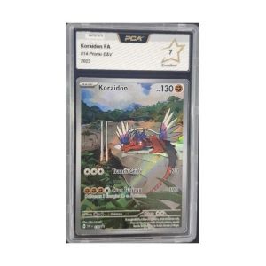 Pok&eacute;mon - Carte &Agrave; L'Unit&eacute; - Koraidon (Sv 014) Grade 7 Pca - Occasion