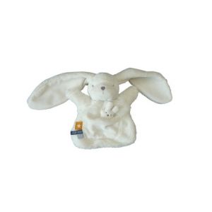 Doudou lapin marionnette et son petit lapin comme neuf TAO - Occasion