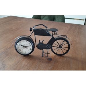 pendule "v&eacute;lo" noire - Occasion