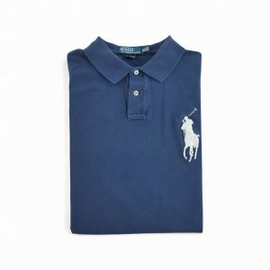 Reconditionné - Polo Manches Courtes Homme Marine - Taille 2xl - Homme - Marine - Occasion