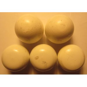 5 Embouts de Tringle à rideaux en bois pour tringle 2,9cm de diamètre (3 de 4cm de haut, 2 de 5cm de haut) - Occasion