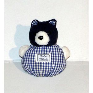 Doudou Chat Chien Mini Boule Tartine Et Chocolat - Occasion