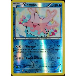 Carte Pok&eacute;mon 29/122 Corayon 80 Pv - Reverse Xy - Rupture Turbo Neuf Fr - Occasion